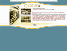 Tablet Screenshot of giovanniclothes.com